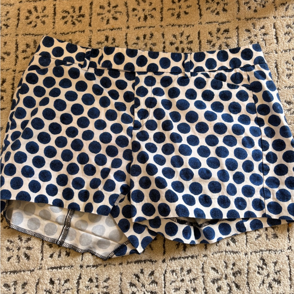 GAP Blue and White Patterned Shorts